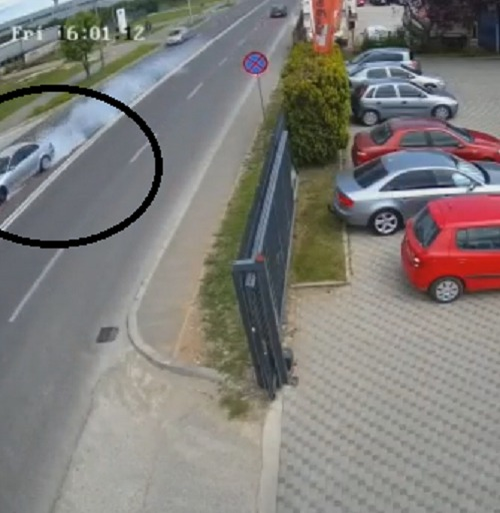 ”Șofer” băut, sub influența substanțelor psihoactive și fără permis. A lovit și a fugit