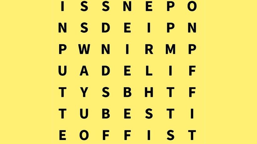 Test de inteligență | Găsiți cuvântul „user” în maximum un minut!