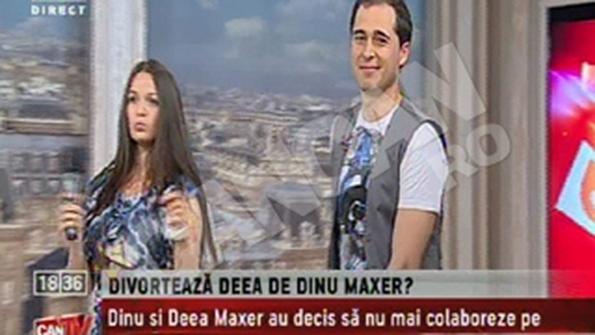 VIDEO Deea Maxer: "E ultima data cand cantam impreuna inainte de divort"