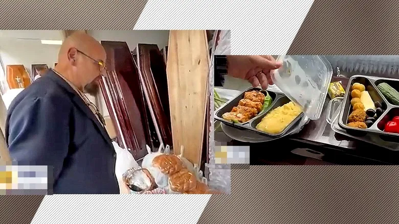 Ce a găsit Piedone la o firmă de pompe funebre din Sectorul 3: ”Pachetele cu mâncare nu se pun lângă mort!”