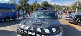 Poliția Rutieră prezintă rutele blocate de protestul fermierilor din București. Piața Victoriei, în continuare blocată