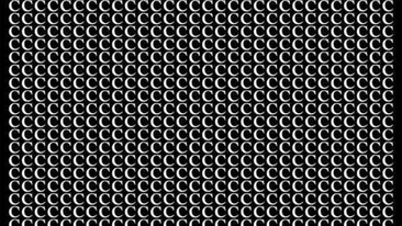 Test de perspicacitate | Găsiți intrusul printre literele C din imagine!