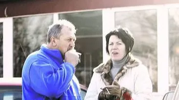 A tras cu sotia in fata la Apaca!