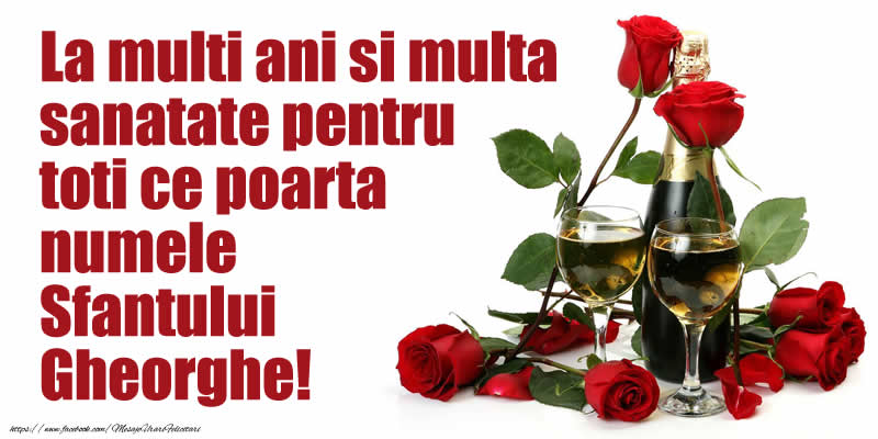 Felicitări de Sfântul Gheorghe. Mesaje și urări frumoase pentru Facebook