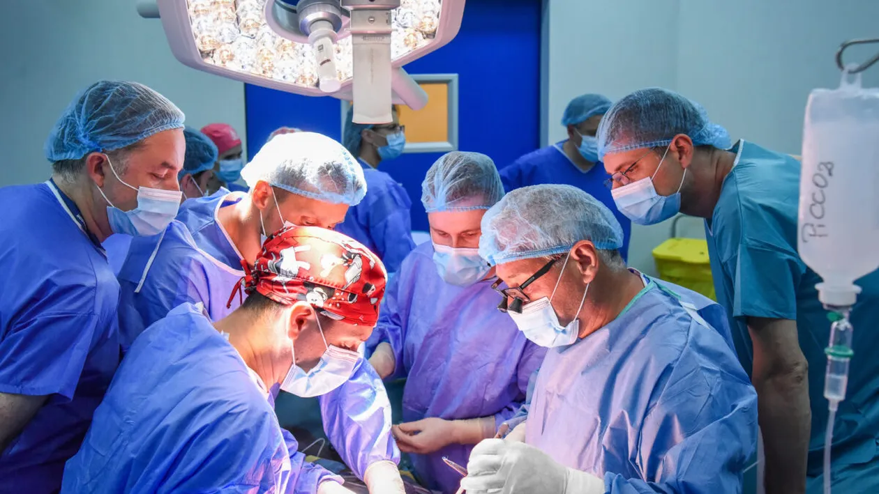 Performanțe deosebite în transplantul hepatic de la donator viu, la Spitalul Clinic SANADOR