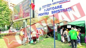 Au furat ajutoarele pentru sinistrati