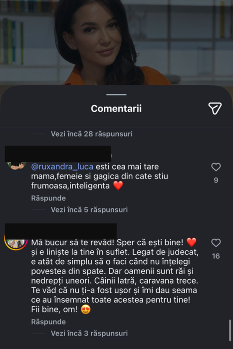 Cum a reacționat opinia publică după ce Ruxandra Luca a revenit? ”Cum ți-a trecut prin cap să faci asta la vârsta ta?”