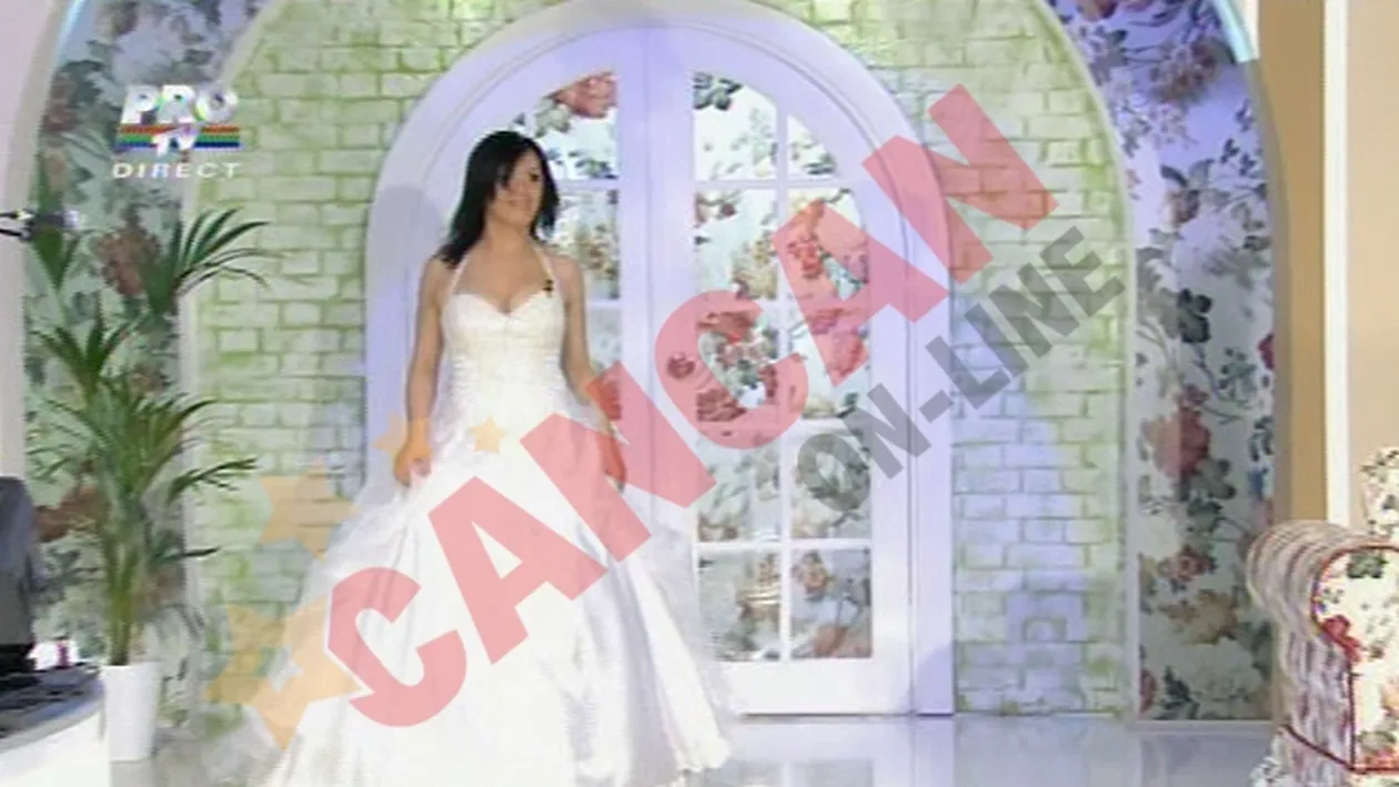 Supertare! Moculeasca, mireasa lui Guta! Mariana a imbracat o rochie creata de designerul manelist