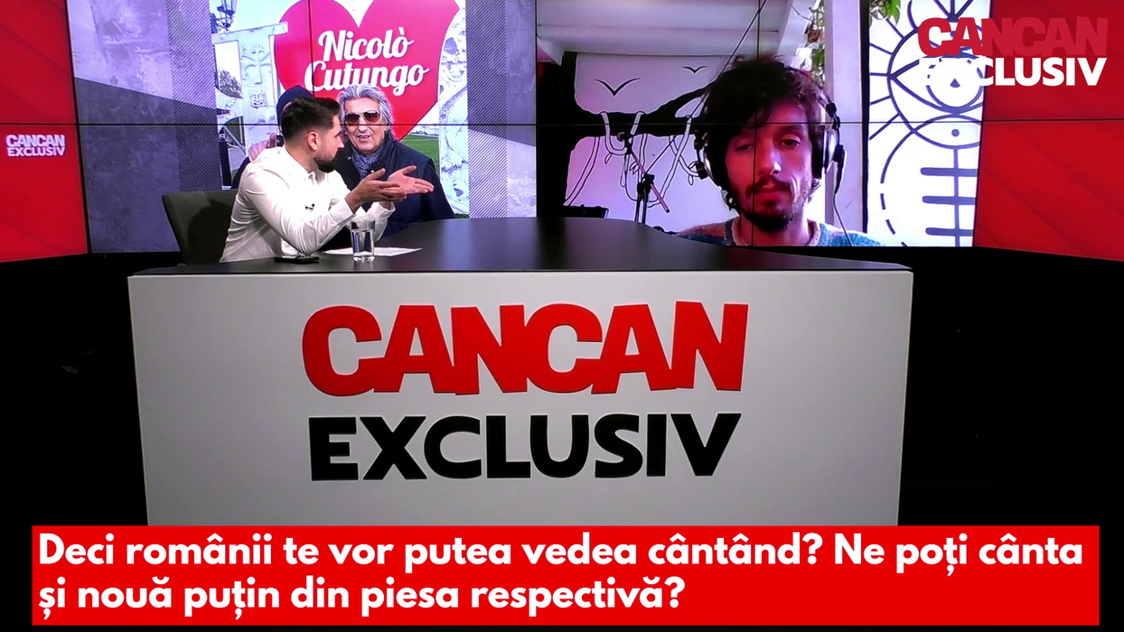Nico, fiul lui Toto Cutugno, a făcut destăinuiri de suflet, în emisiunea CANCAN EXCLUSIV (Foto: captură video)