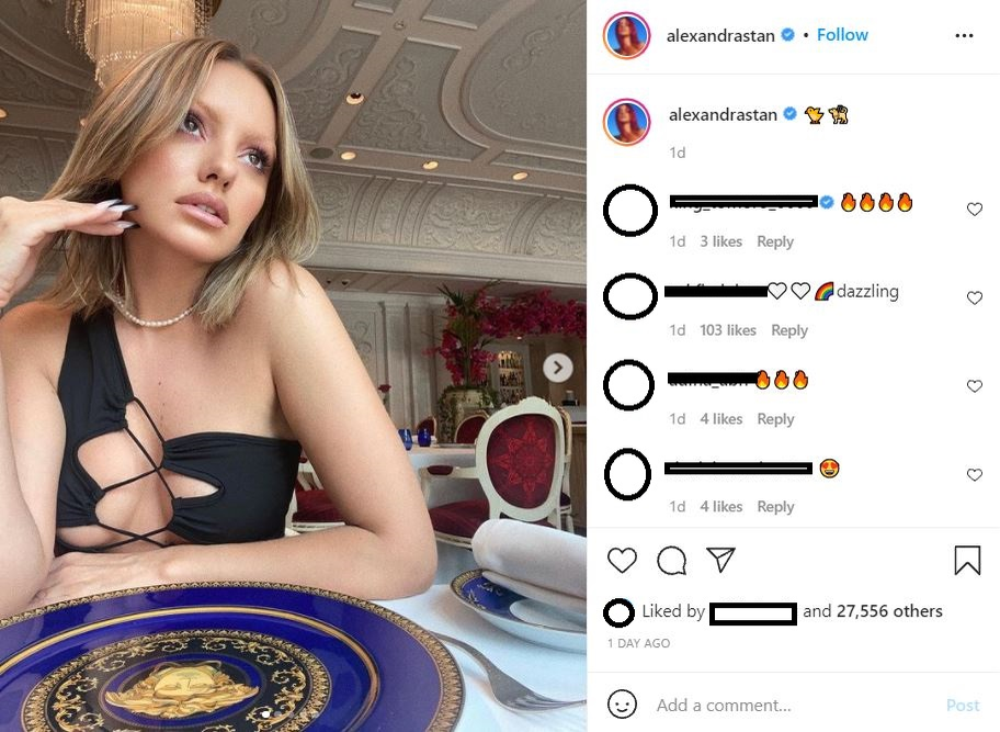 Alexandra Stan. Sursă foto: Instagram