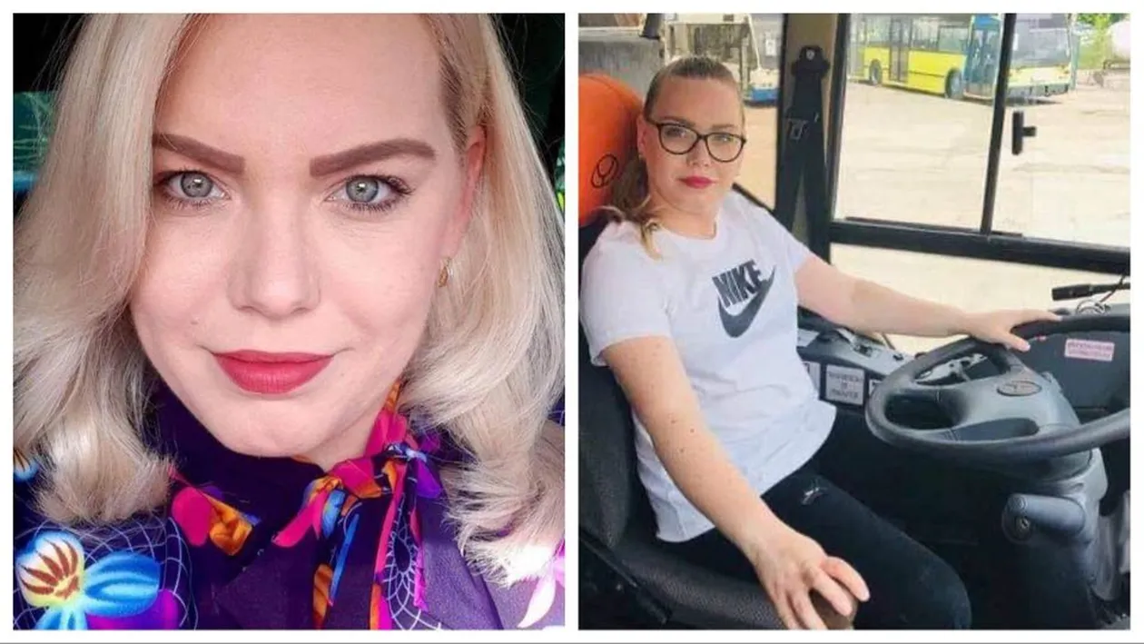 Ea este prima femeie șofer de autobuz din Iași! La 31 de ani, tânăra străbate străzile în lung și-n lat: ”Oamenii se uită uimiți la mine”
