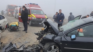 Tragedie pe DJ 561. Doi oameni au murit într-un groaznic accident rutier, în comuna doljeană Giubega