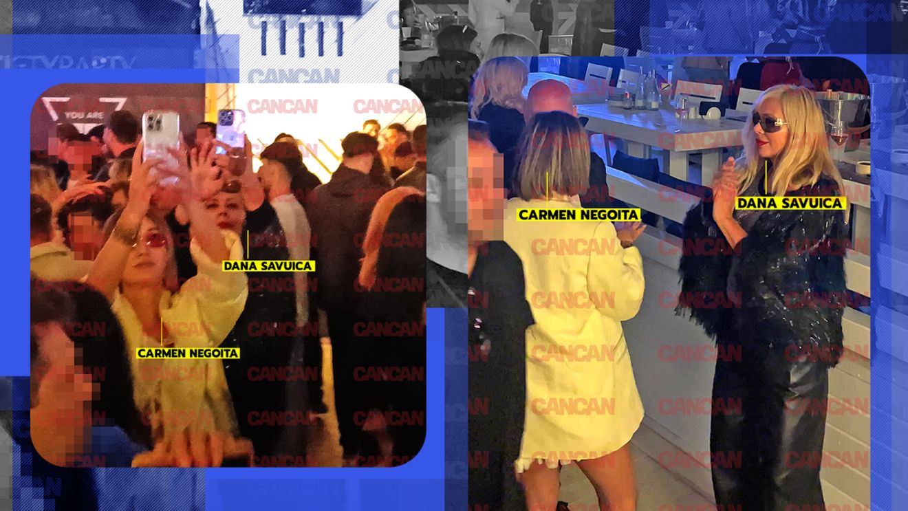 Dana Săvuică și Carmen Negoiță, party ca la 20 de ani! Şi-au făcut “plinul” la bar apoi… doamnele au încins ringul de dans! Cu cine s-au “zbenguit” până dimineaţa
