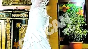 Timisoreanca a intrat in linie dreapta pentru nunta cu sportivul Catalin Cazacu. Bianca Jurca si-a luat rochia de mireasa