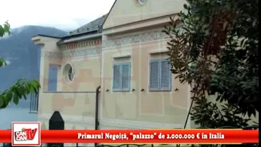 Primarul Negoita, palazzo de 2.000.000 de euro in Italia