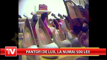 Pantofi de lux la numai 500 de lei!