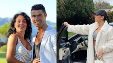 Georgina Rodriguez, mașină de colecție în ediție specială de colecție. Cât costă “bijuteria” iubitei lui Cristiano Ronaldo