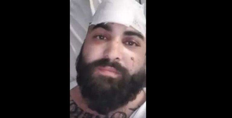 Situație fără precedent! Un interlop celebru a făcut ”conferință de presă” din spital și și-a arătat live rănile