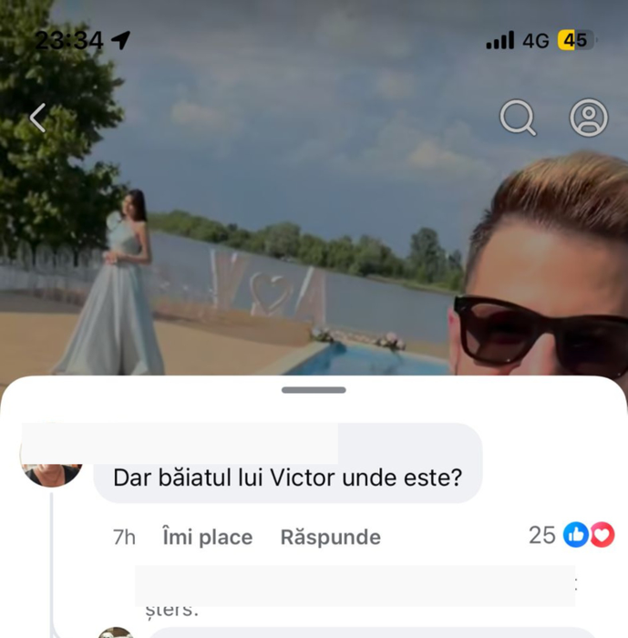 Luca, fiul lui Victor Cornea, absent de la nunta cu Andreea Bălan: ”Fetele prezente, dar copilul lui?”