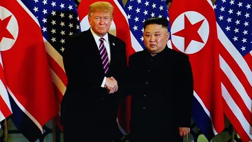 Premieră istorică! Donald Trump a ajuns în Coreea de Nord și s-a întâlnit cu Kim Jong Un. Ce au discutat VIDEO
