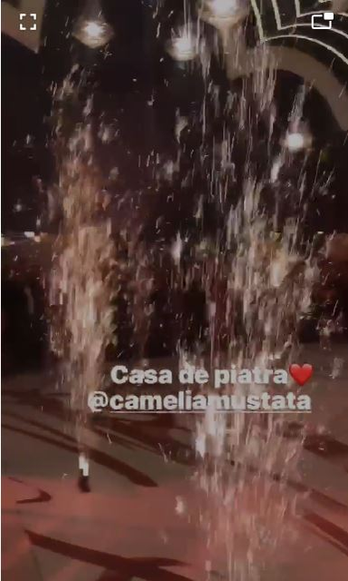 Artificii, spre finalul petrecerii