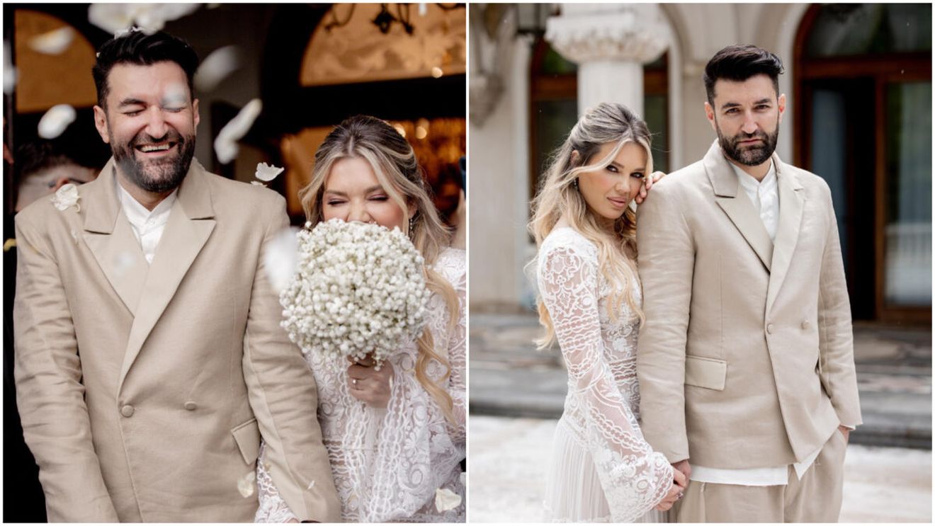 Misterul celor 20 de minute în care Smiley a dispărut de la nunta sa a fost deslușit. Soțul Ginei Pistol a fost surprins în pădure