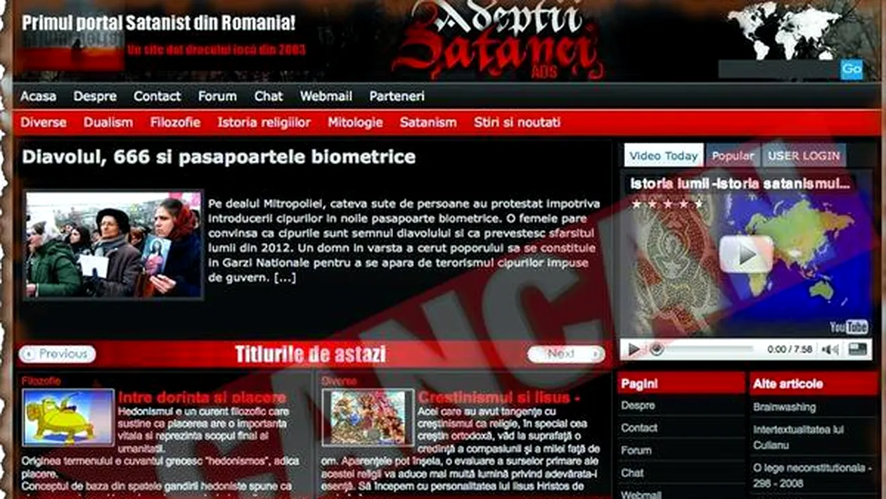 Satanistii romani se tem ca SRI le asculta telefoanele