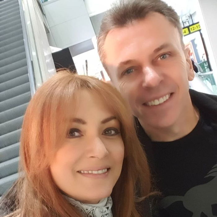 Anca Țurcașiu și soțul ei