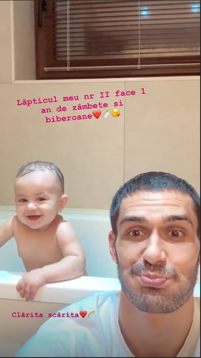 Ce urare emoționantă i-a făcut George Burcea fiicei sale de ziua ei! Cum o alintă pe Clara