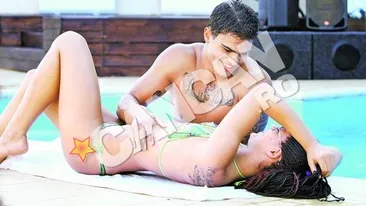 Iulian Demeter, atac la o bruneta, in piscina. Agata dupa schema cu care a sedus-o pe Sylvia
