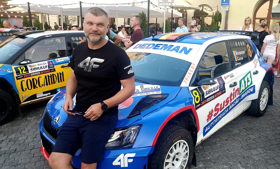 Cosmin Diacu a fost copilotul lui Adrian Răspopa