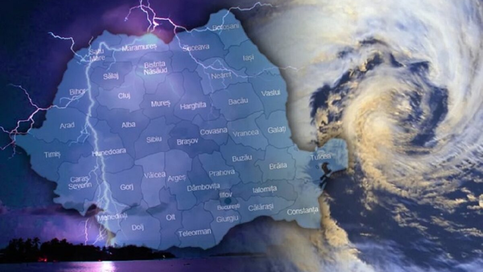 Prognoza meteo pentru România este înfiorătoare! Ciclonul care a produs 100 de litri pe metru pătrat în Italia vine cu viteză spre țara noastră
