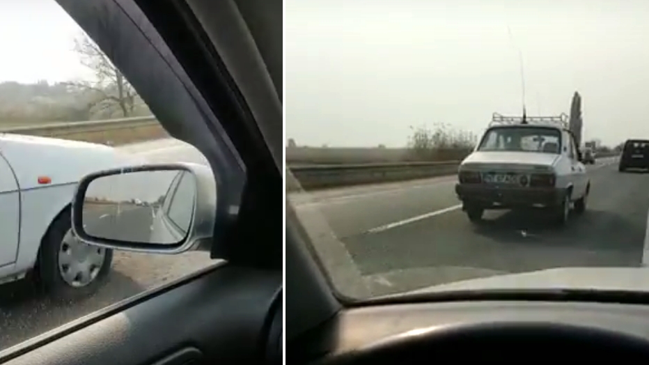 Un șofer de VW a rămas fără cuvinte! Cu ce viteză l-a depășit o Dacie 1310! A filmat kilometrajul: "Nu m-am putut abține"