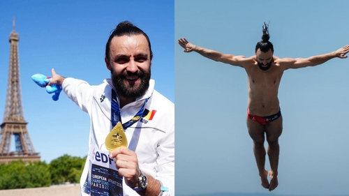 Primul aur pentru România la Europenele de la Paris. Cătălin Preda, campion la sărituri de la mare înălțime