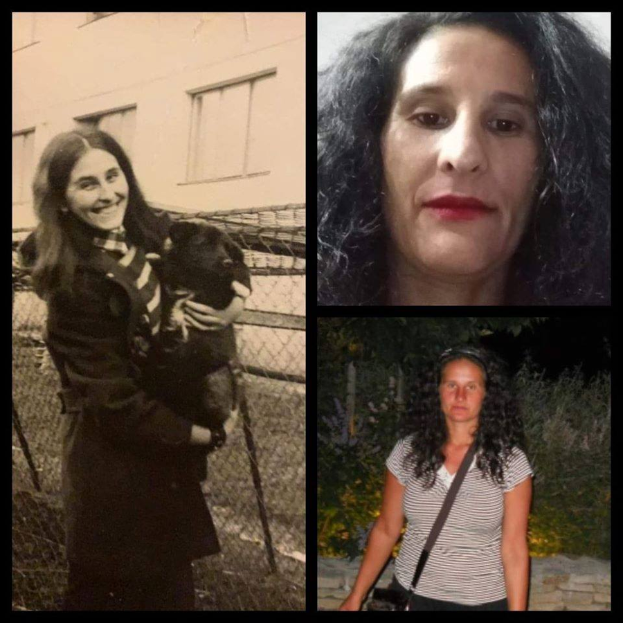 Diana (foto dreapta) își caută mama (foto stânga) pe rețelele de socializare