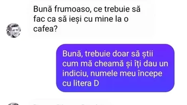 BANCUL ZILEI | Ce trebuie să fac ca să ieși cu mine la o cafea?