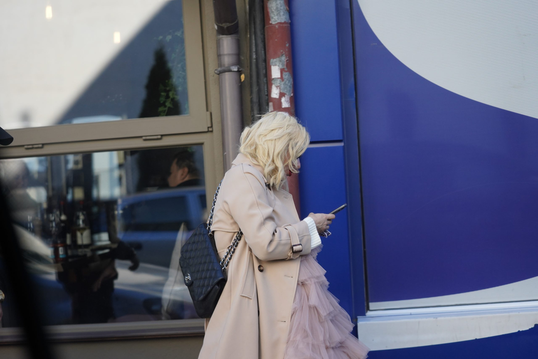 Ana Morodan, secondată de "aghiotant"