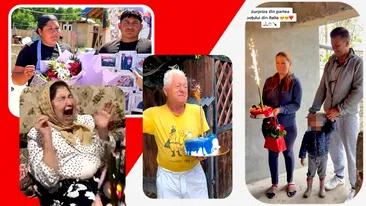 Românii trimit dorul cu microfonul! Surprize la domiciliu, noua telenovelă a diasporei: cu lacrimi, flori și mămăligi aniversare!