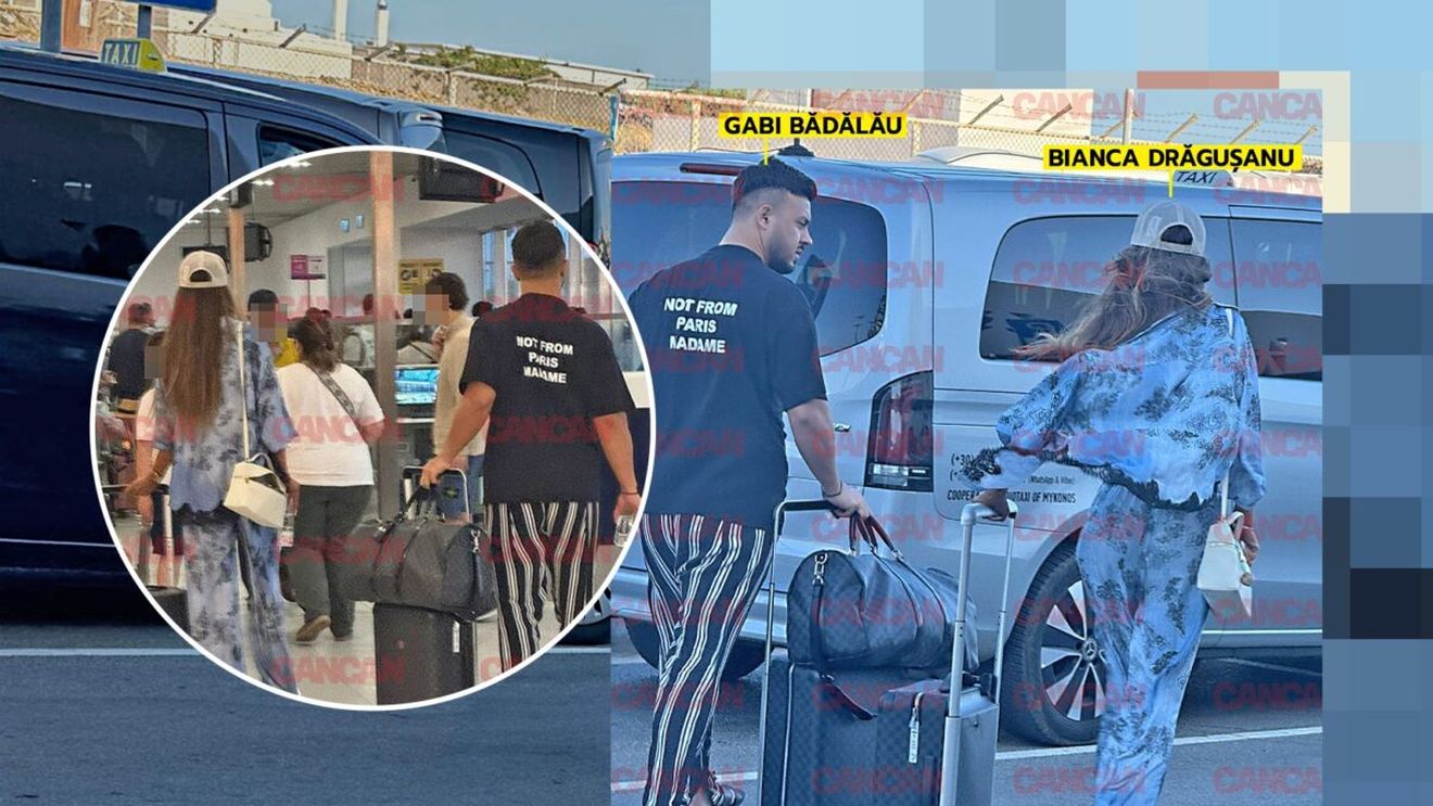 Bianca Drăguşanu şi-a adus iubitul în pragul disperării în aeroport! "Diva supremă" a comis-o, Bădălău a pedepsit-o în avion!