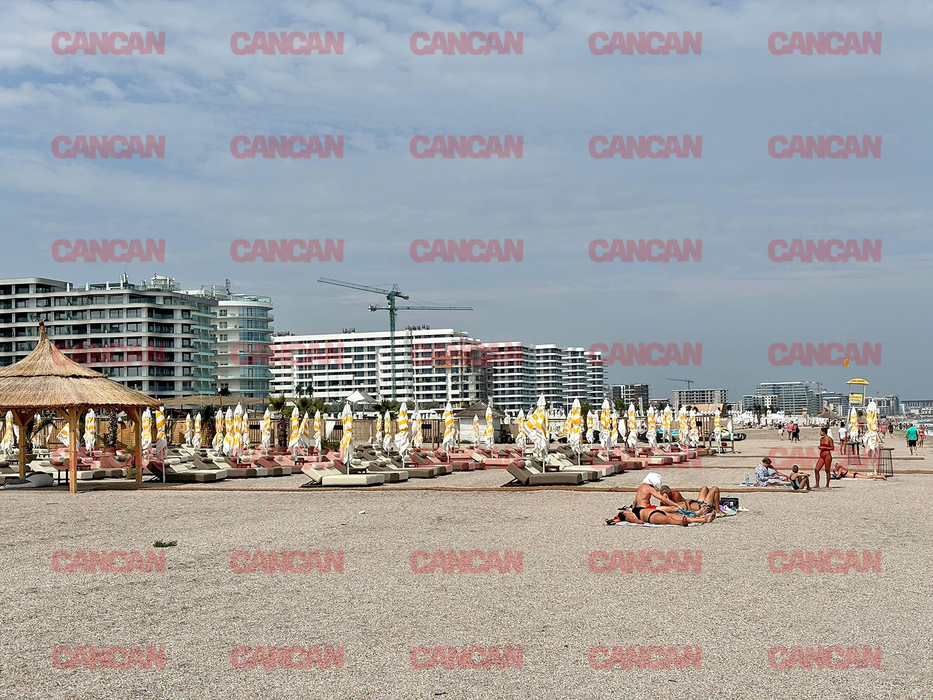 Cum arată plaja Mamaia Nord după ciclonul care a devastat Vama Veche