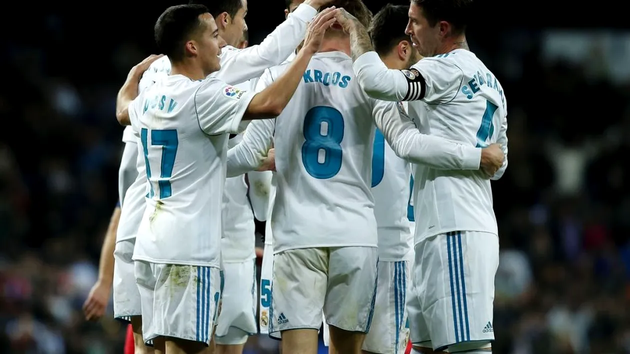 Real Madrid, calificare triumfală în finala Super Cupei Spaniei!