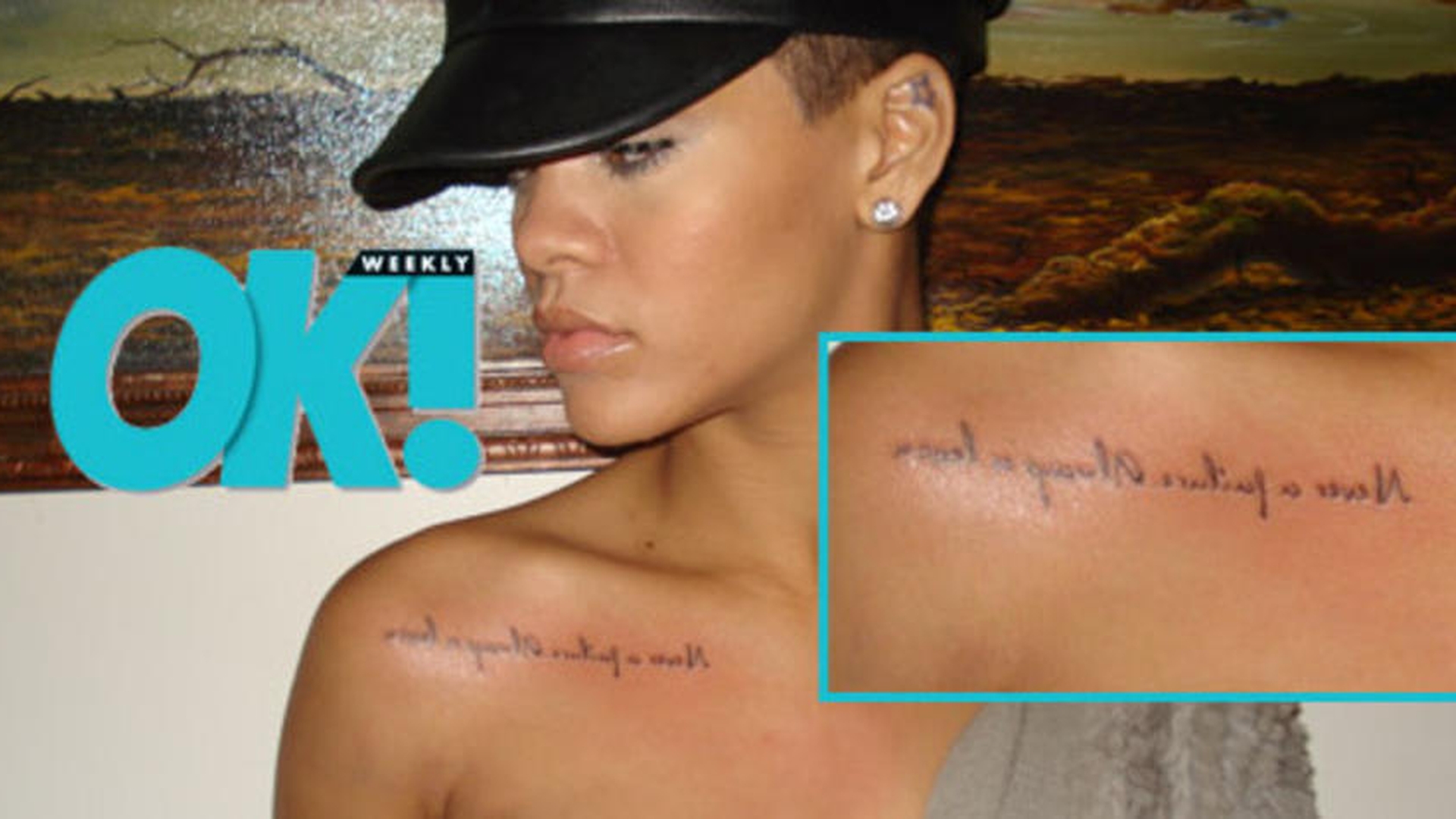 Rihanna si-a mai facut un tatuaj: Niciodata un esec, intotdeauna o lectie!