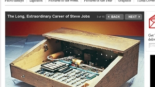 De aici a pornit Steve Jobs! "Harbul" asta de lemn a fost primul computer produs de Apple!