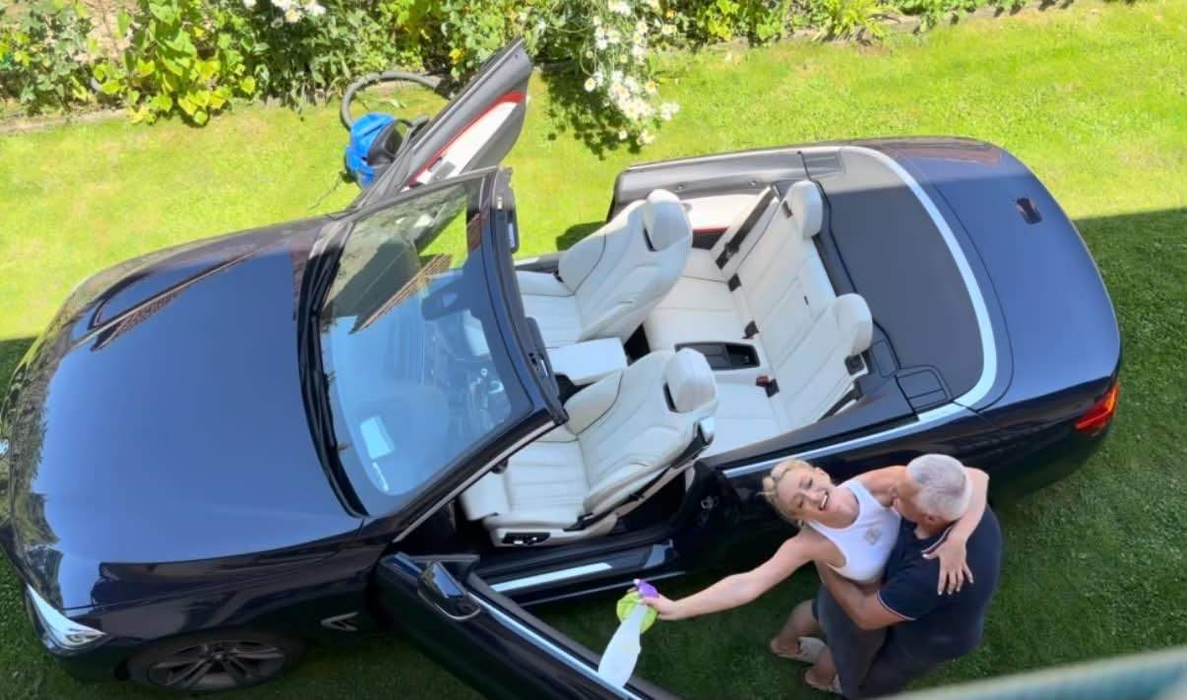 Cum a apărut Iuliana Pepene alături de tatăl ei. Fotografiile au stârnit valuri de reacții