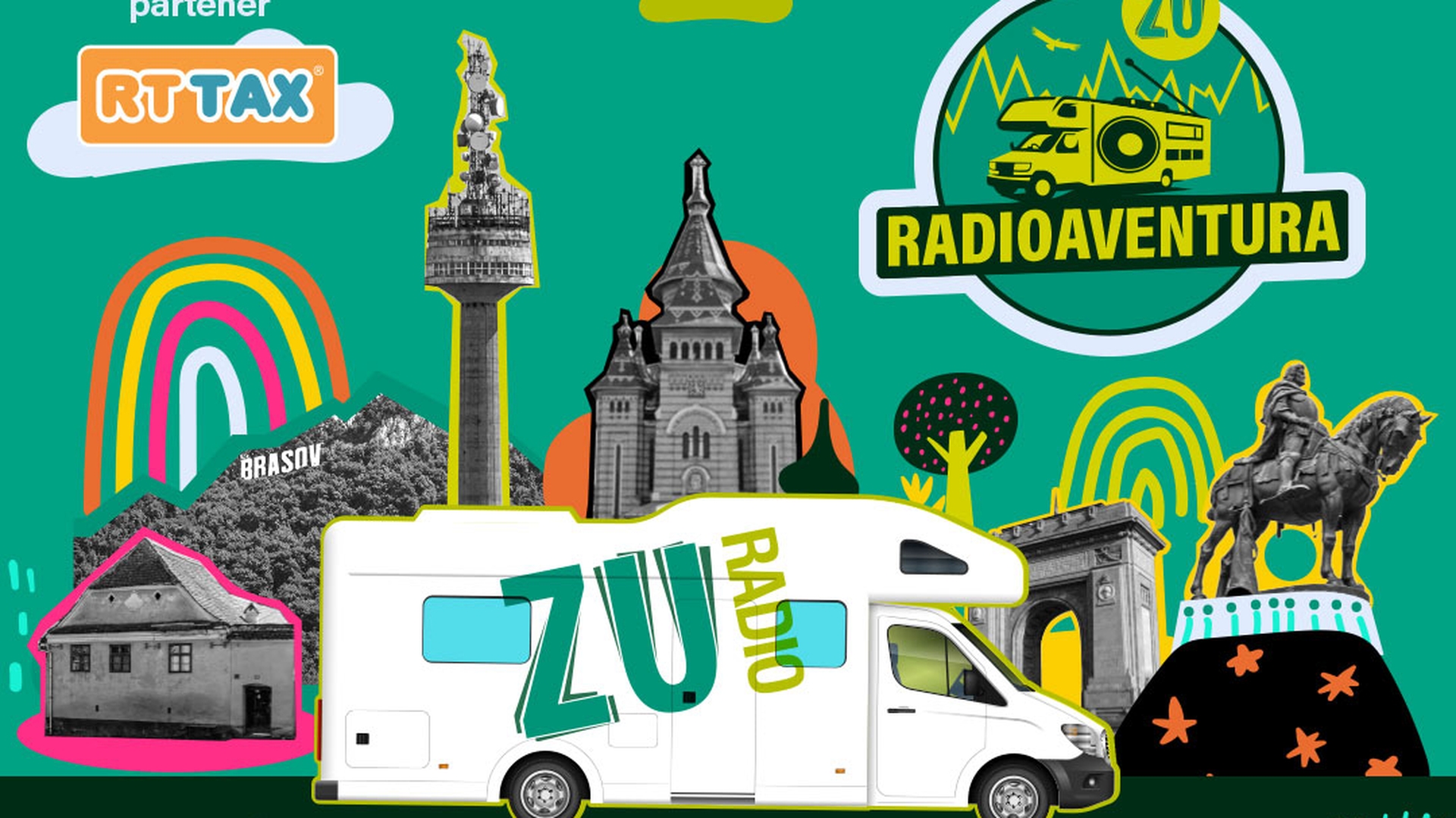 Buzdu și Morar, Emma și Tea pornesc în  RADIOAVENTURA, Turul României cu Autorulota ZU