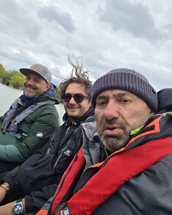 Cei trei chefi, în timpul filmărilor de la Pro TV/ Sursa foto: Instagram