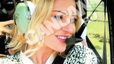 Delia a cheltuit 2.500 de euro ca sa faca turul tarii. In vizita la socri cu elicopterul