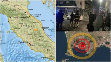 Cutremur la Napoli. Este cel mai mare din ultimii 40 de ani