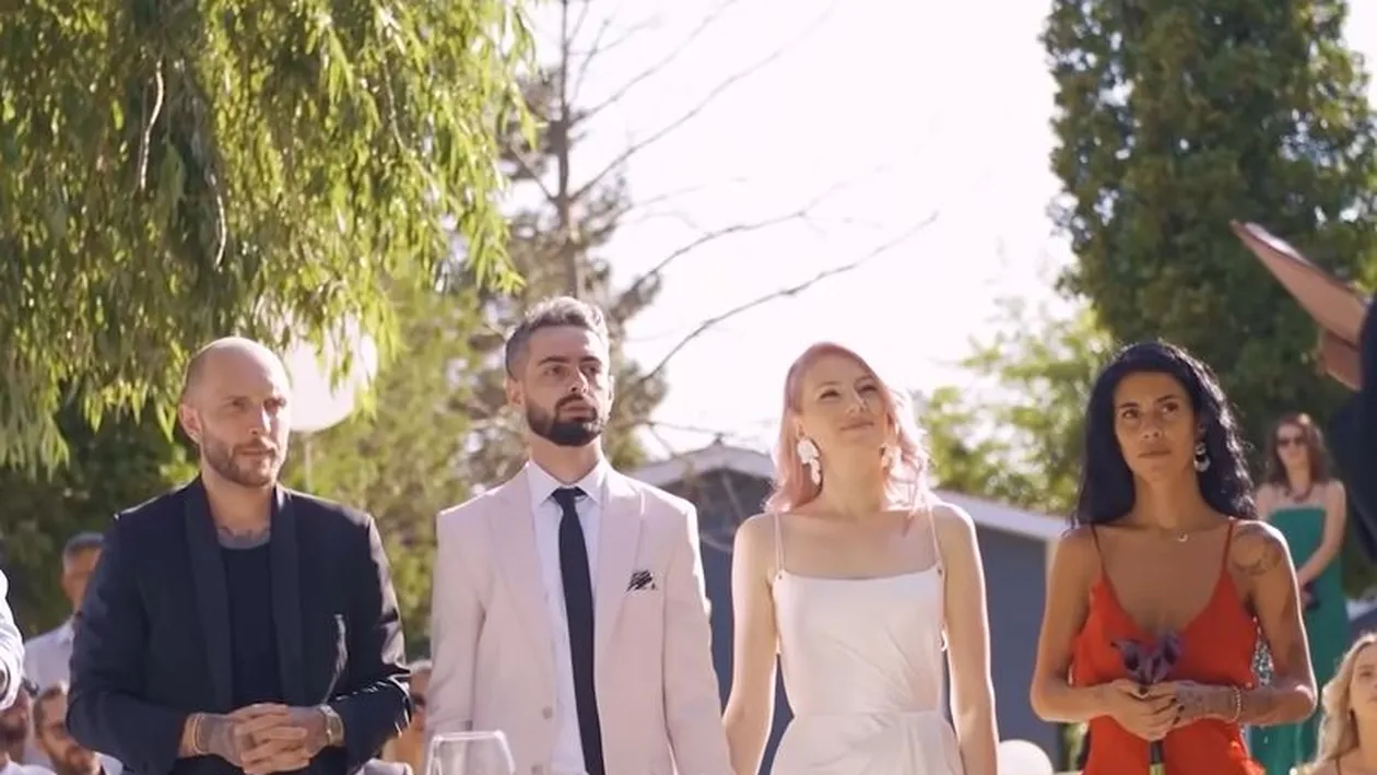 Stand-uperul Radu Bucălae, nuntă de vis cu iubita lui, Alexandra. Cine au fost nașii cuplului | FOTO + VIDEO