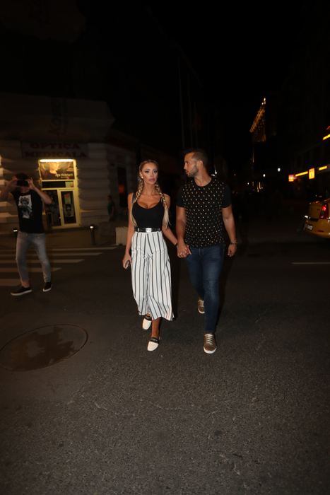 Bianca Drăgușanu și Tristan Tate au petrecut o seară agreabilă în oraș